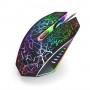 Keyboards - MK100 Keyboard Wired USB Waterproof Backlight Keyboard Game Office Mechanical Keyboard Mouse Set